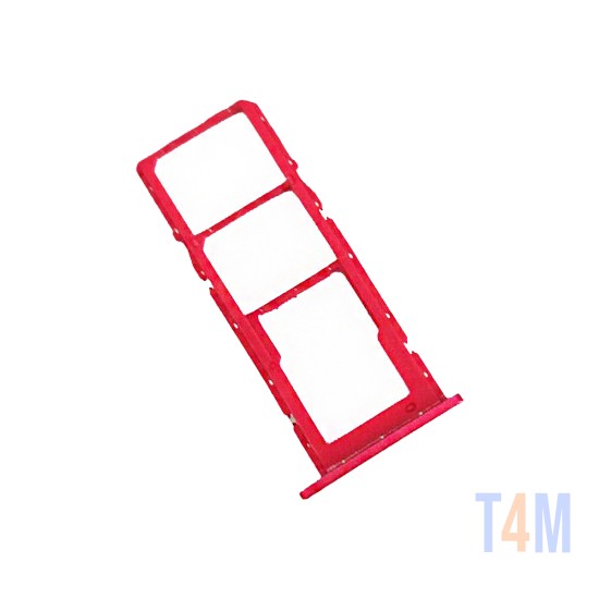 Soporte de Tarjeta SIM Samsung Galaxy A03/A035G Rojo